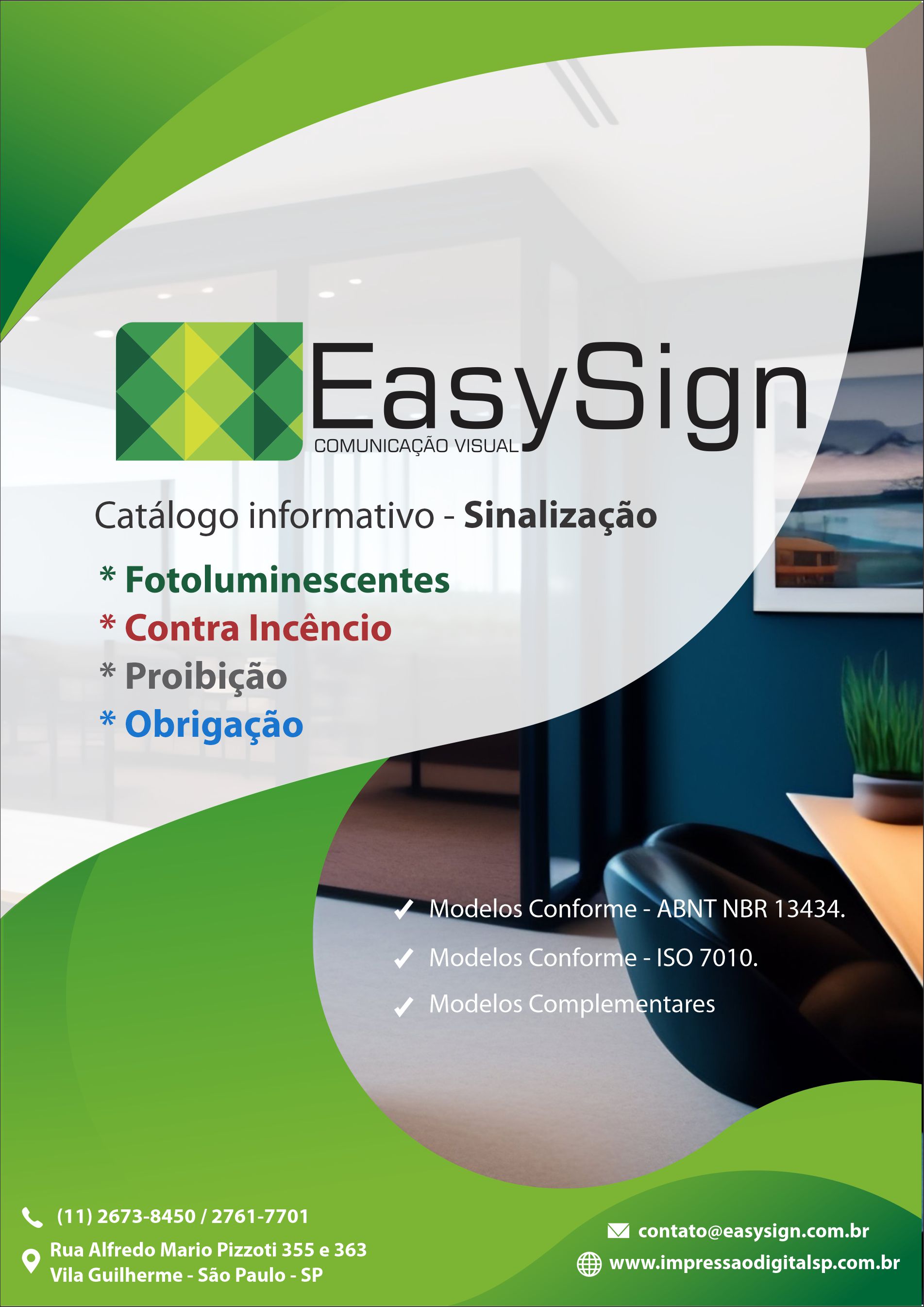 Capa Catálogo Fotoluminescente