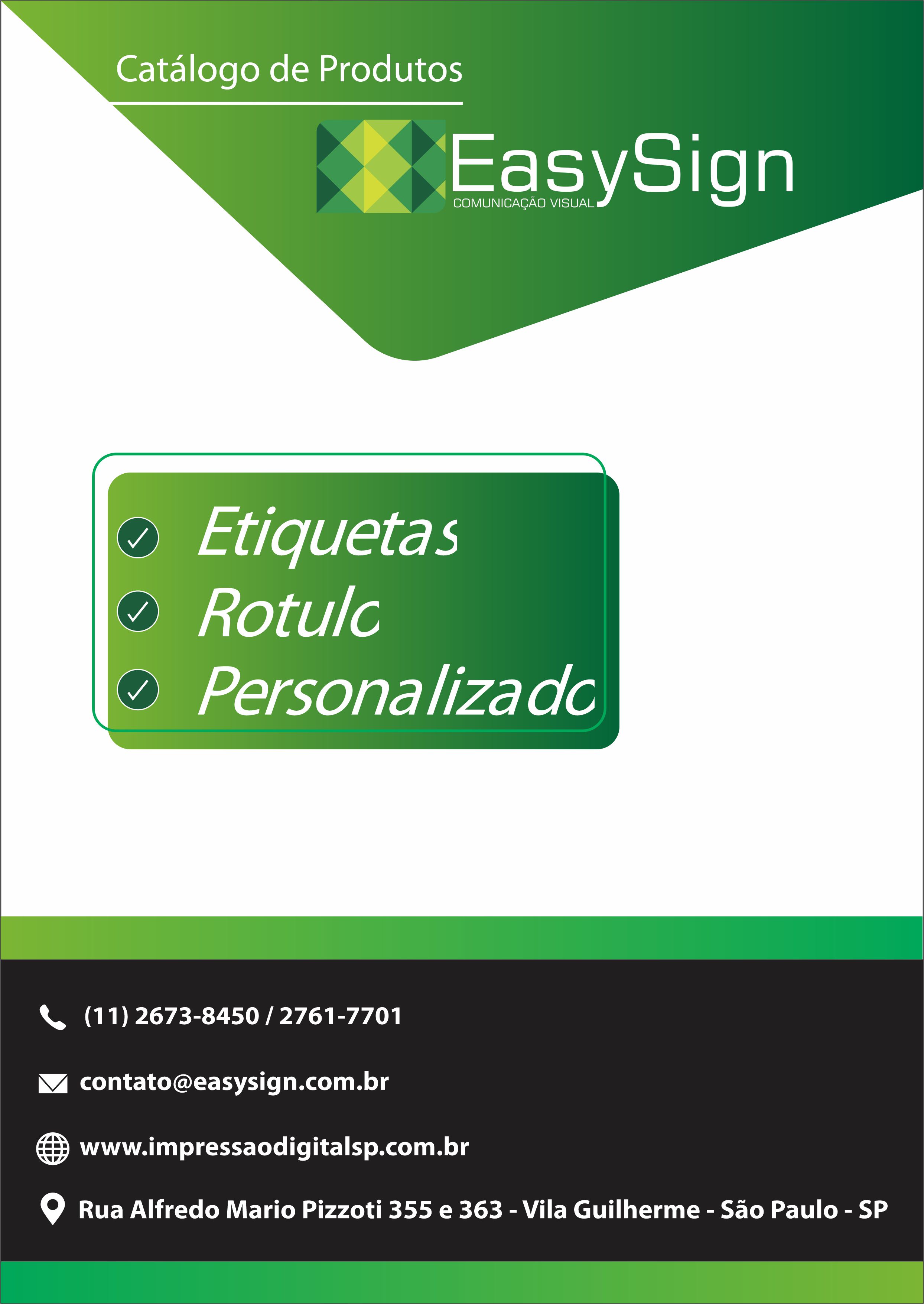 Capa Catálogo Etiquetas