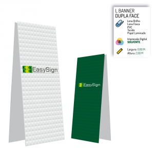 Banner Roll Up Rotatório de Teto