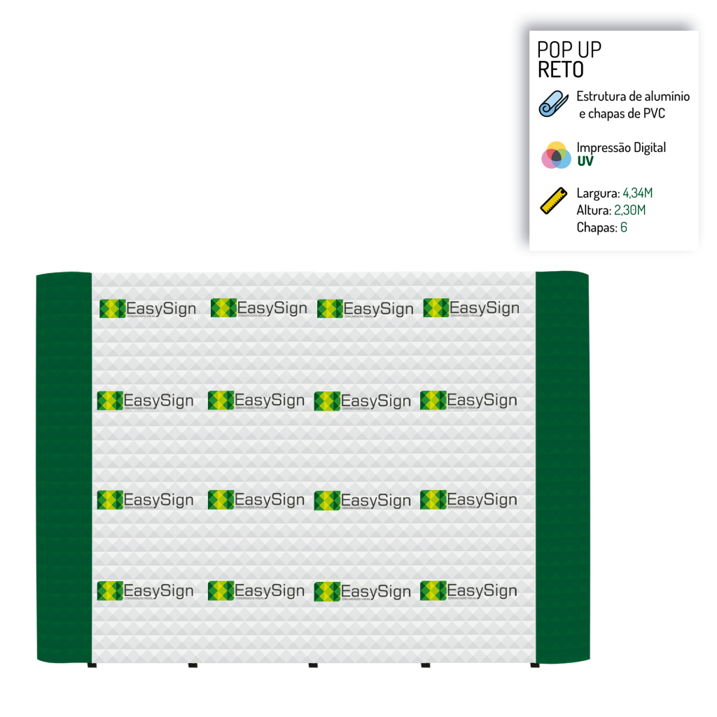 Estrutura para Backdrop/Pop Up Reto