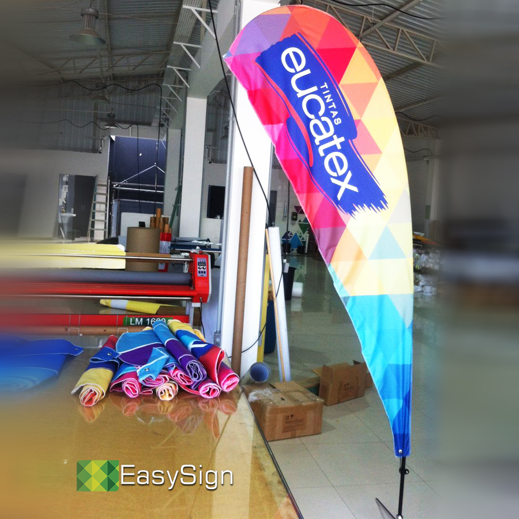 Wind Banner Econômico Gota 4,50m