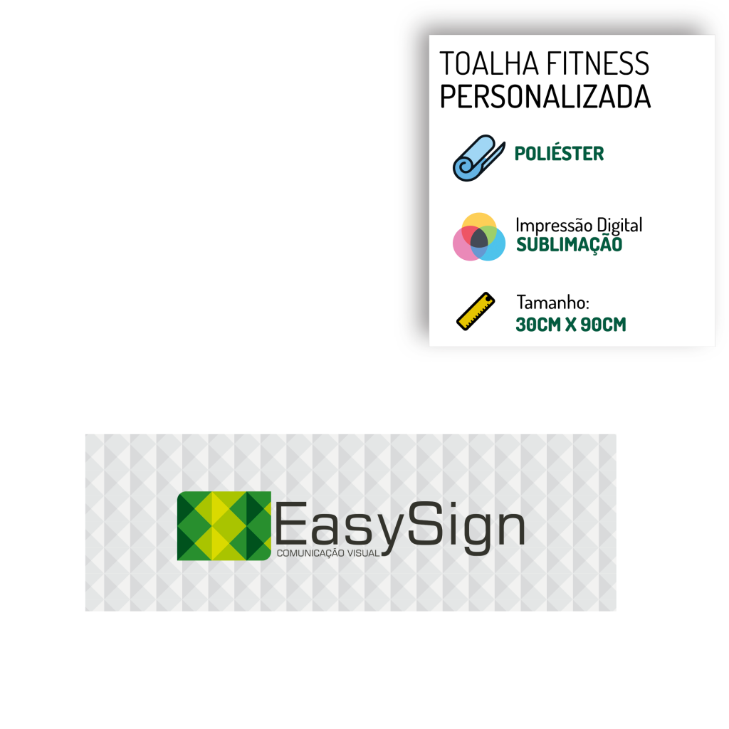 Toalha Fitness Personalizada