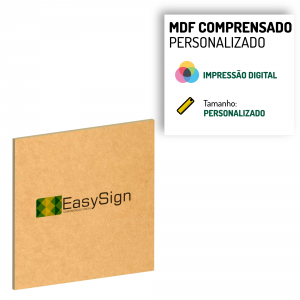 Impressão em MDF