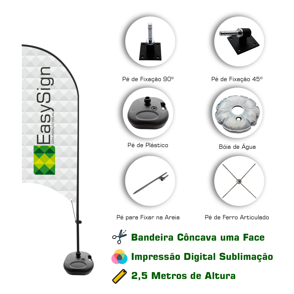 Wind Banner Côncava