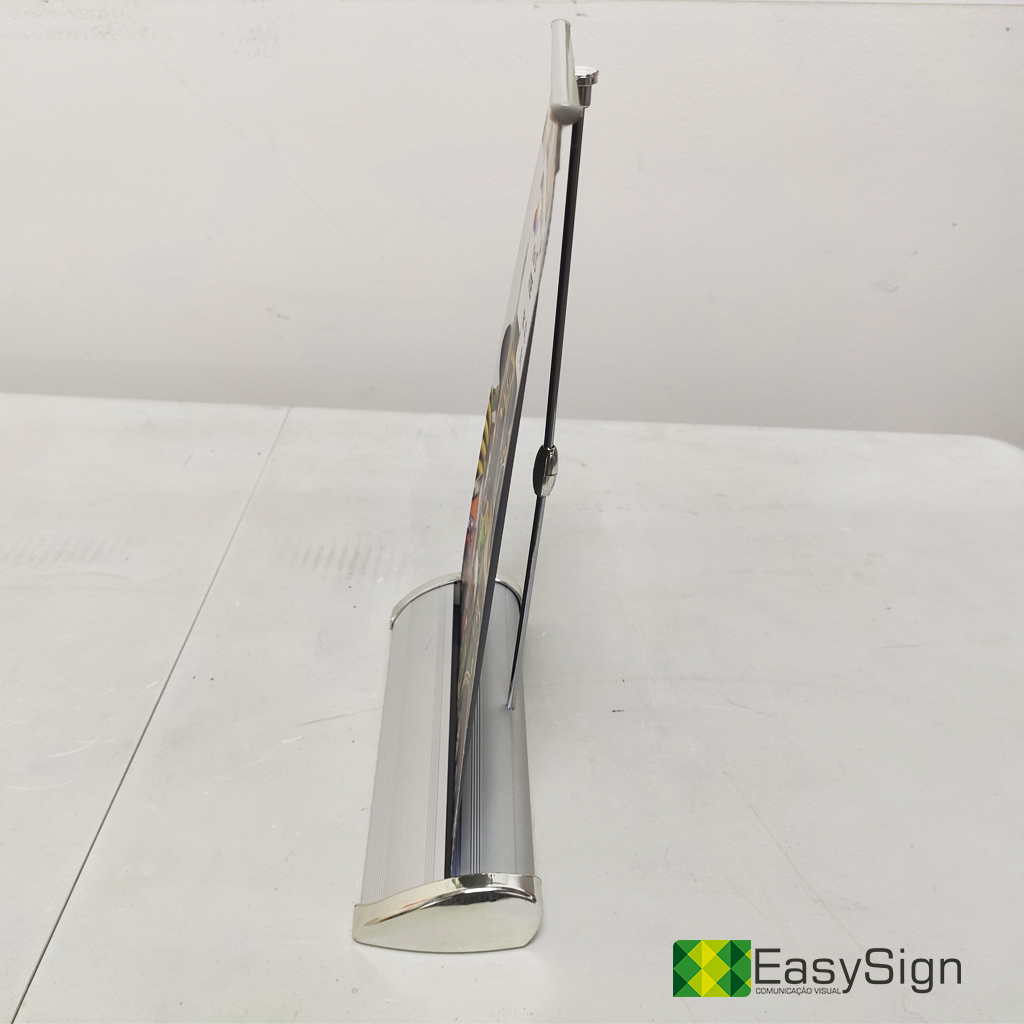 Banner Roll Up Mini de Mesa