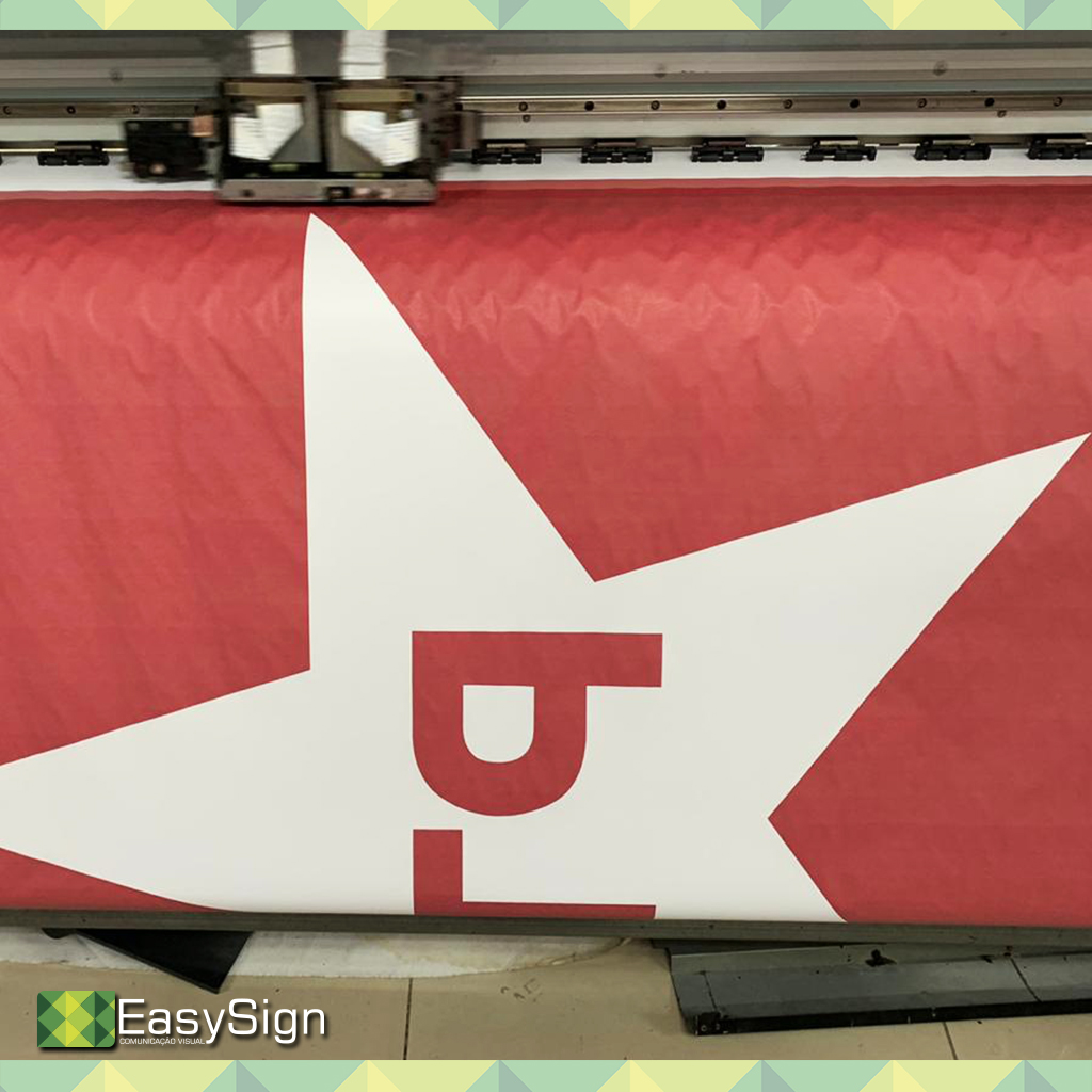 Bandeira Política de Mão
